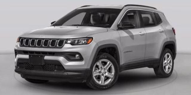 2024 Black Jeep Compass Latitude 4X4 SUV