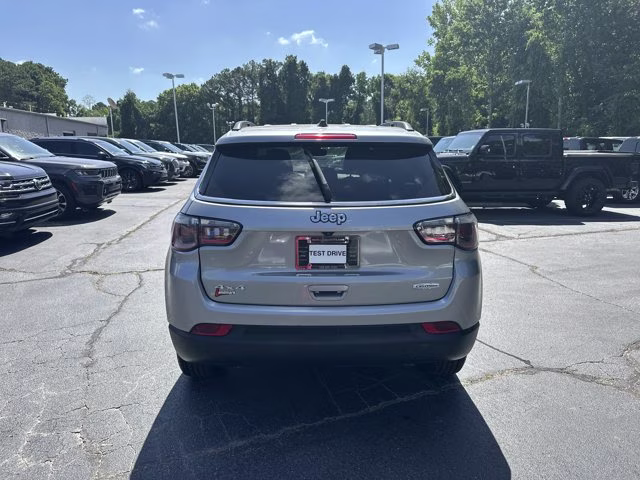 2024 Silver Jeep Compass Latitude 4X4 SUV