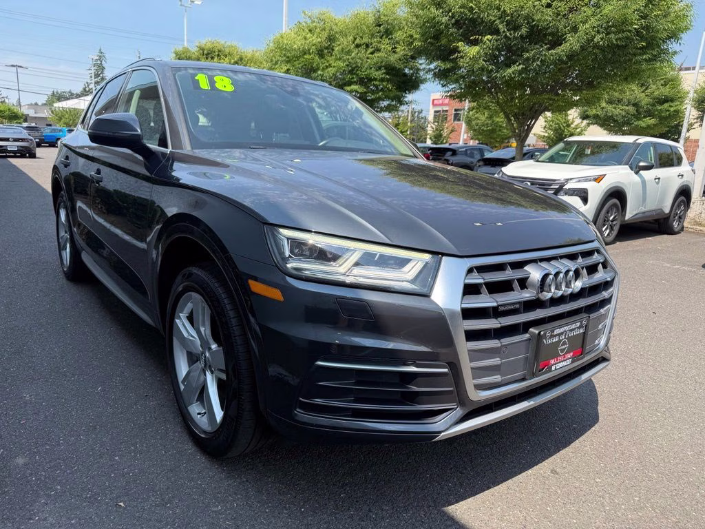 2018 Gray Metallic Audi Q5 2.0T AWD SUV
