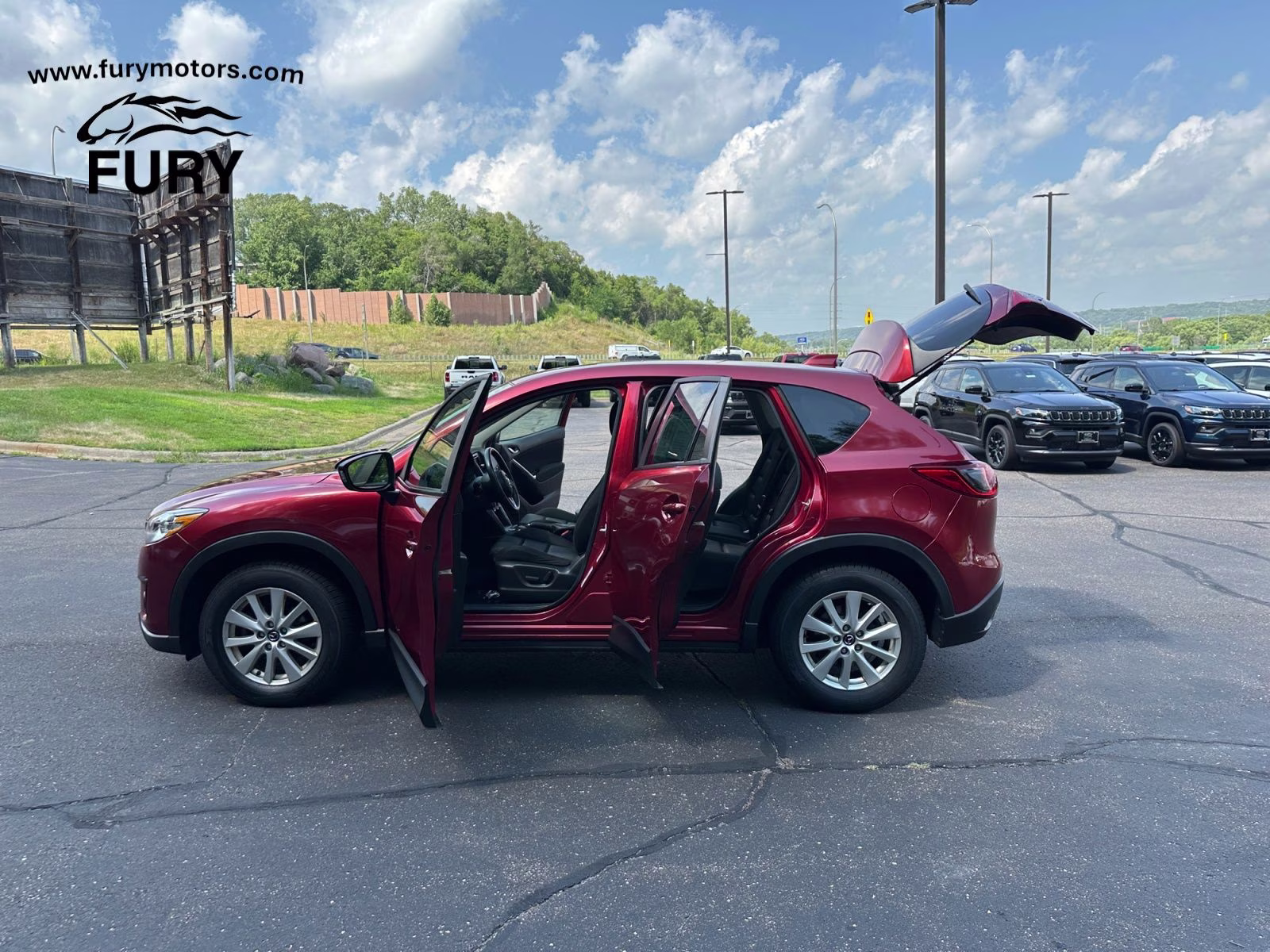 2013 Zeal Red Mica Mazda CX-5 Touring AWD SUV