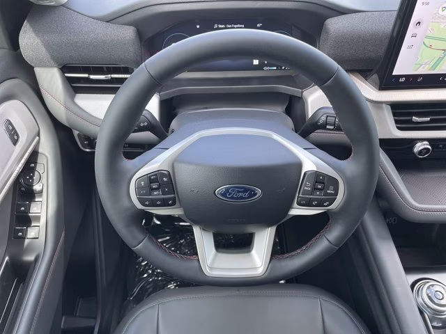 2026 Space White Metallic Ford Explorer Active RWD SUV
