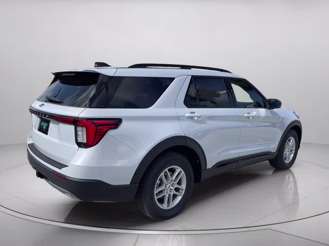 2026 Space White Metallic Ford Explorer Active RWD SUV