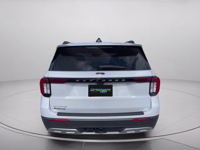 2026 Space White Metallic Ford Explorer Active RWD SUV