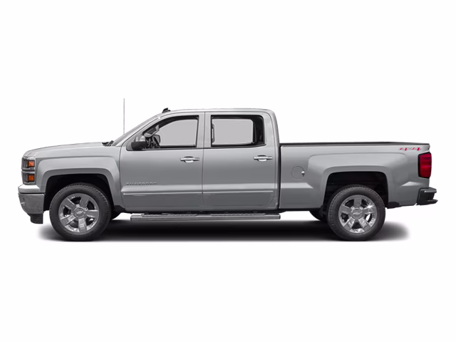 2014 Silver Ice Metallic Chevrolet Silverado 1500 LT Z71 4X4 Truck