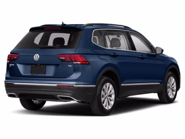 2021 Atlantic Blue Metallic Volkswagen Tiguan SE FWD SUV