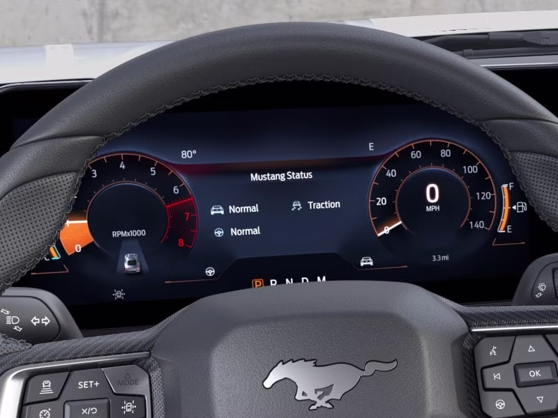 2026 Oxford White Ford Mustang EcoBoost Premium RWD Convertible