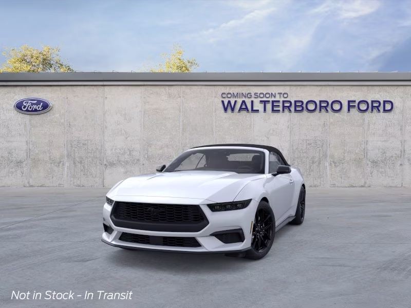 2026 Oxford White Ford Mustang EcoBoost Premium RWD Convertible