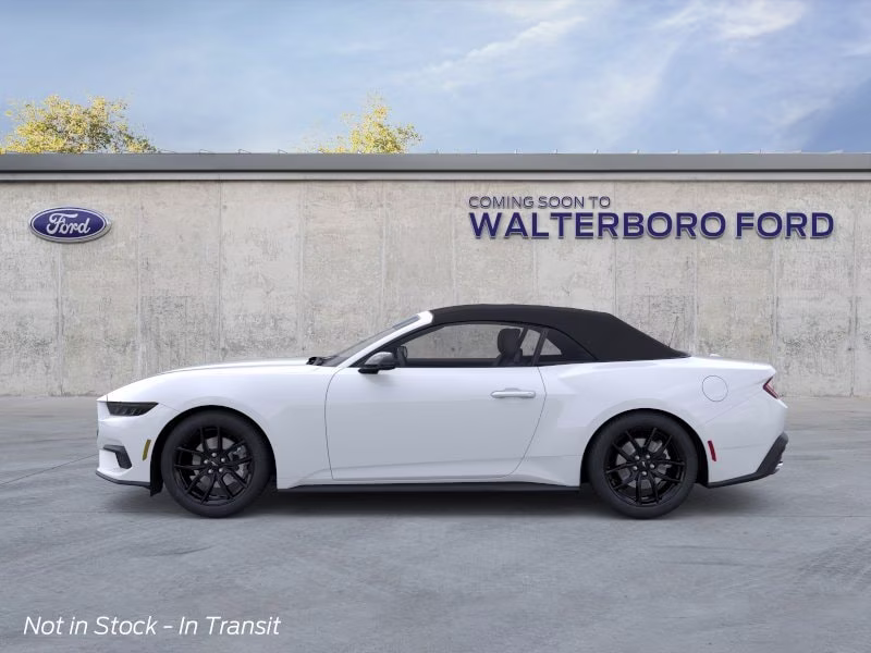 2026 Oxford White Ford Mustang EcoBoost Premium RWD Convertible