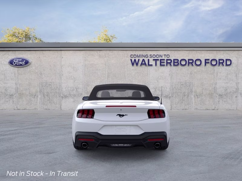 2026 Oxford White Ford Mustang EcoBoost Premium RWD Convertible