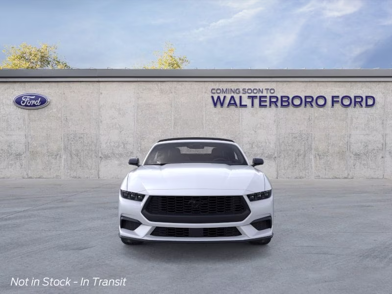 2026 Oxford White Ford Mustang EcoBoost Premium RWD Convertible