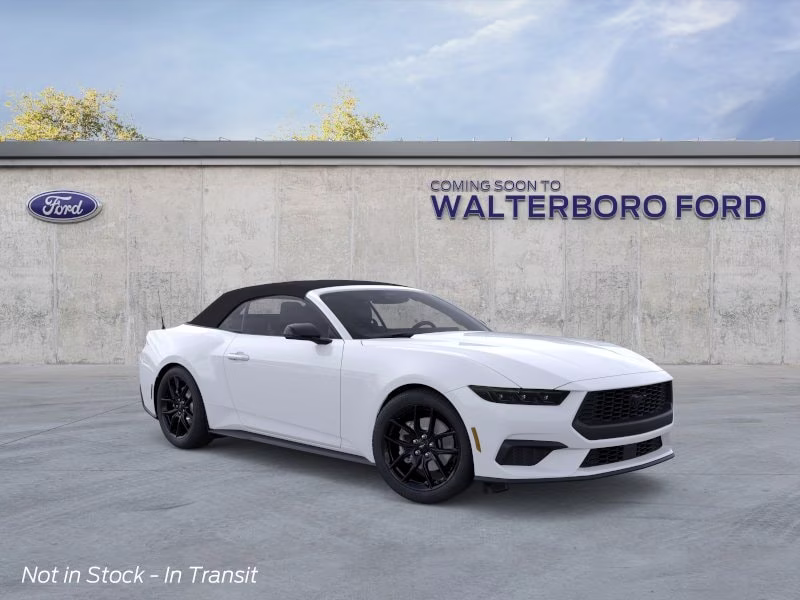 2026 Oxford White Ford Mustang EcoBoost Premium RWD Convertible