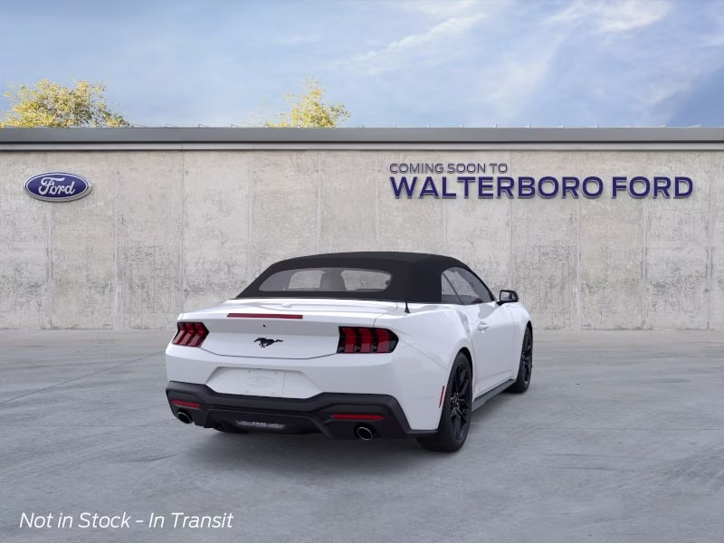 2026 Oxford White Ford Mustang EcoBoost Premium RWD Convertible