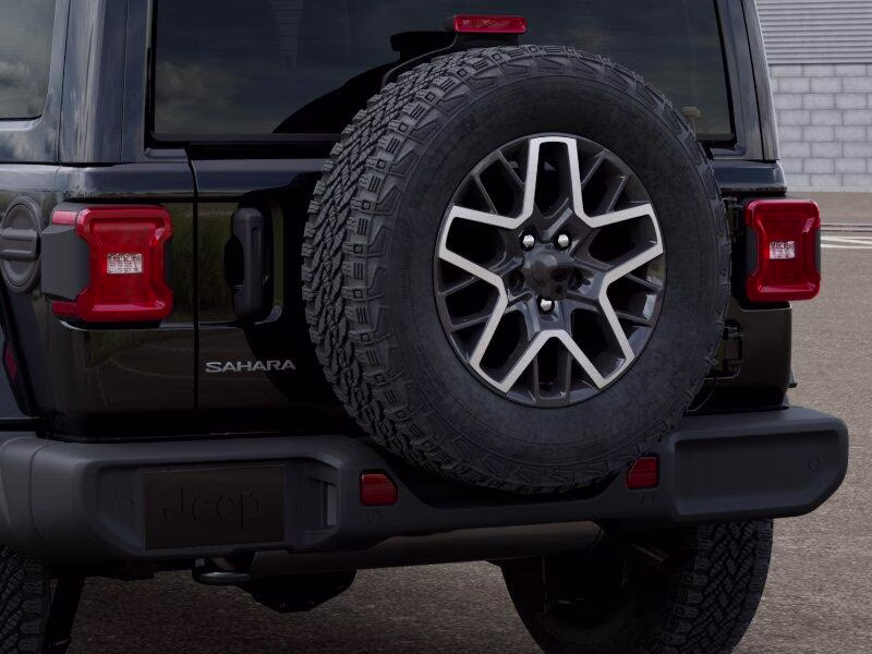 2026 Black Clear Coat Jeep Wrangler Wrangler 4-door Sahara 4-door