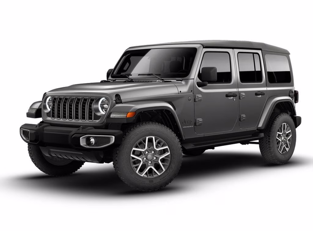 2026 Granite Crystal Metallic Clear Coat Jeep Wrangler Wrangler 4-door Sahara 4-door
