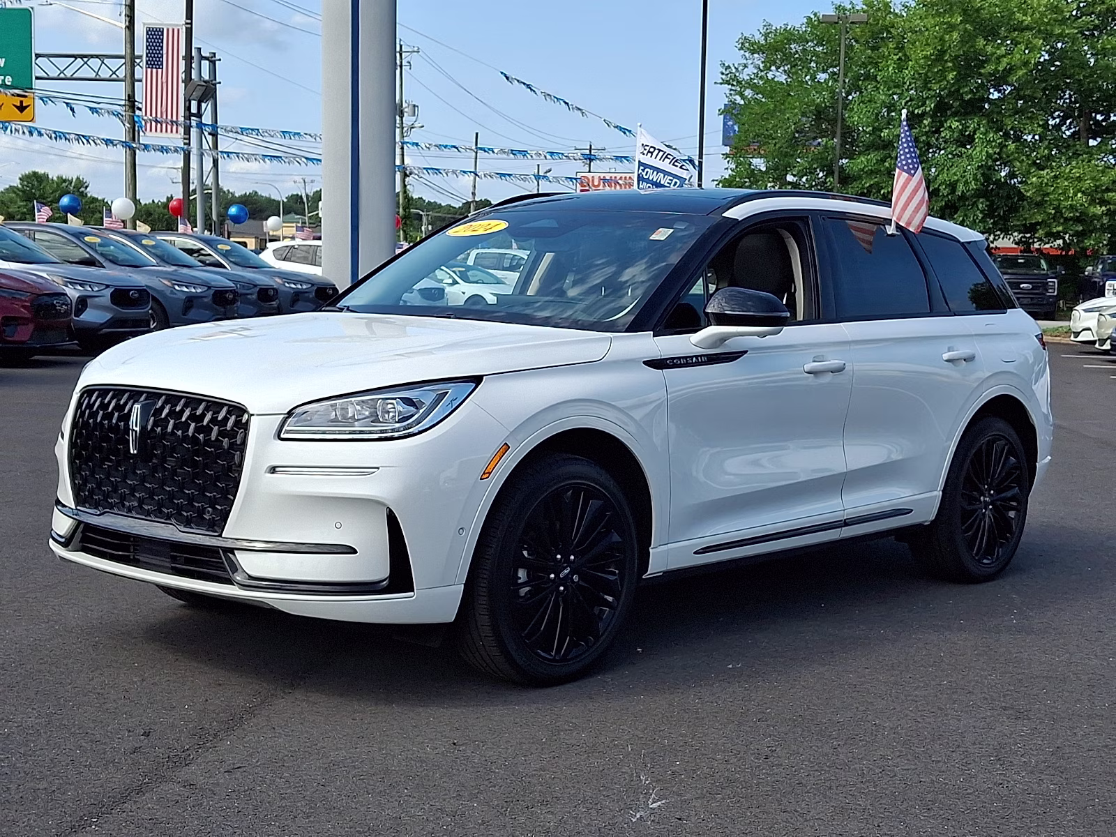 2024 Pristine White Metallic Tri-Coat - AZ Lincoln Corsair Reserve AWD