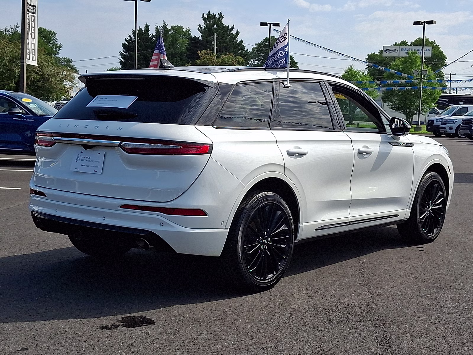 2024 Pristine White Metallic Tri-Coat - AZ Lincoln Corsair Reserve AWD