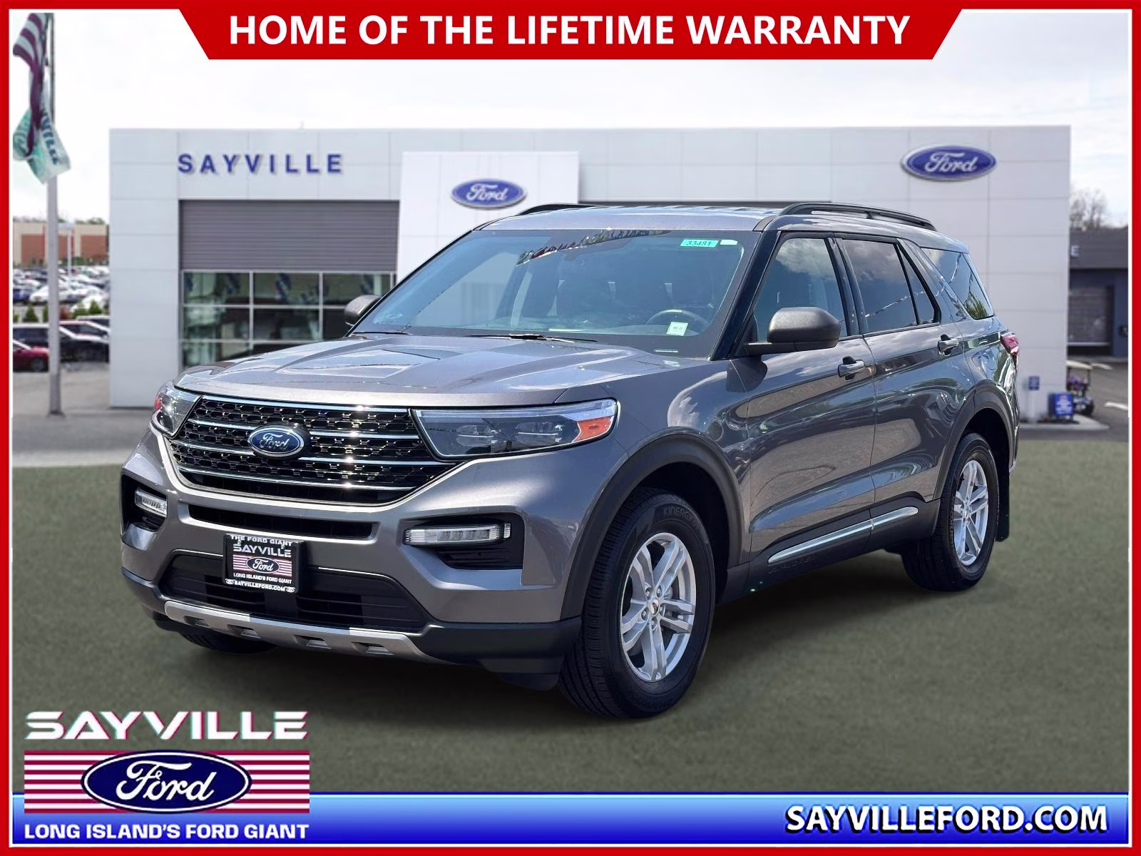 2022 Carbonized Gray Metallic Ford Explorer XLT 4WD 4X4 SUV