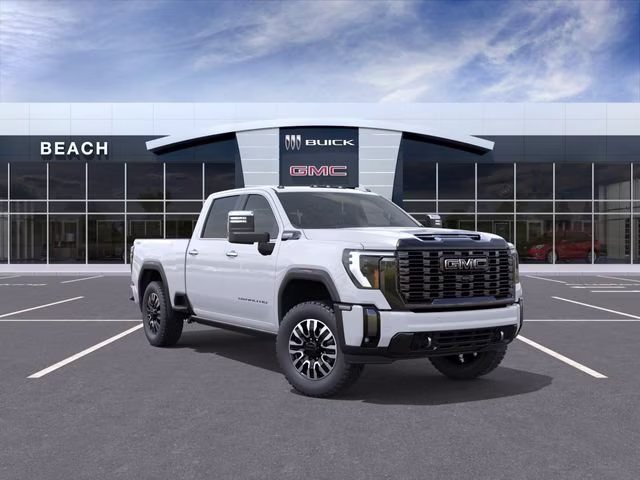 2026 Glacier White Tricoat GMC Sierra 2500 HD Denali Ultimate 4X4 Truck