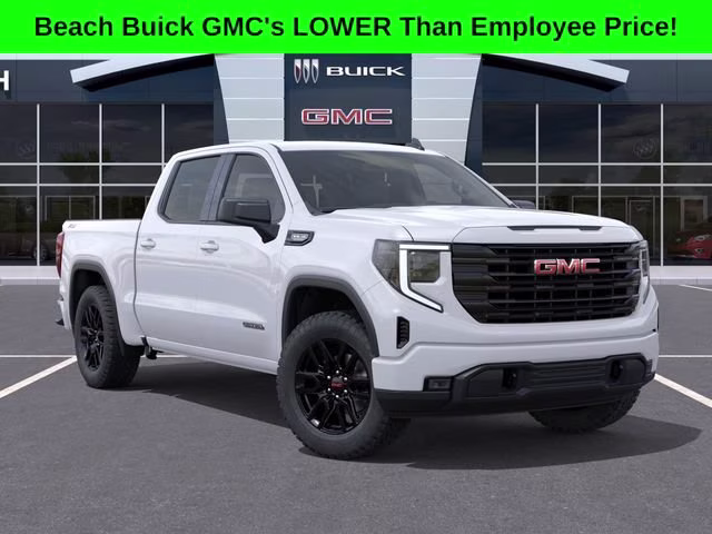 2026 Summit White GMC Sierra 1500 Elevation 4X4 Truck