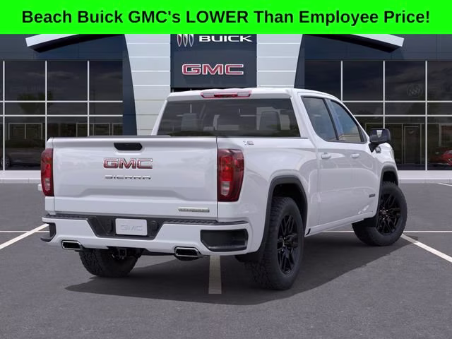 2026 Summit White GMC Sierra 1500 Elevation 4X4 Truck