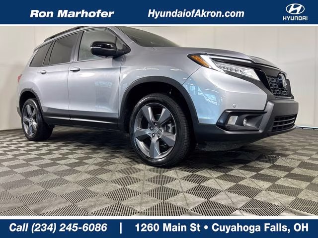 2021 Lunar Silver Metallic Honda Passport Touring AWD SUV
