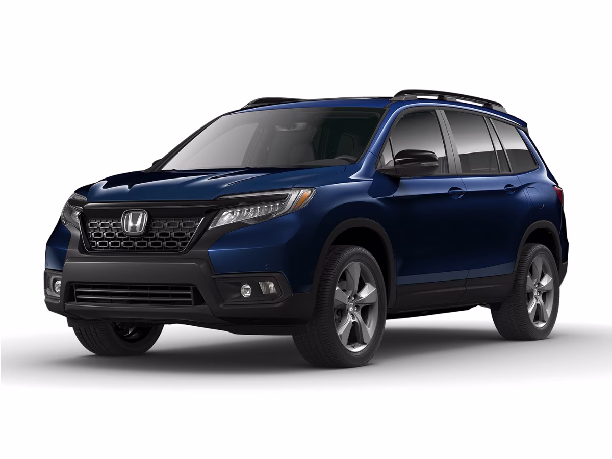 2021 Silver Honda Passport Touring AWD SUV