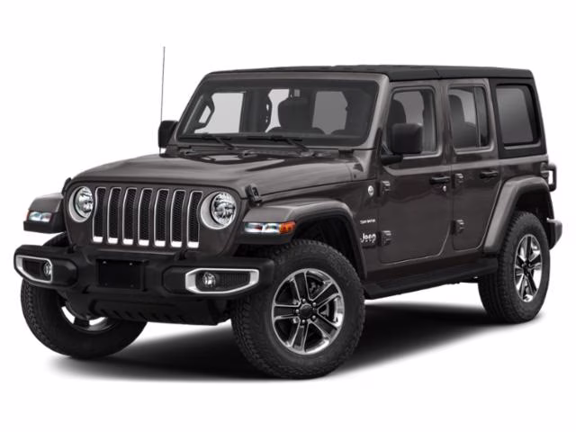 2022 Granite Crystal Metallic Clearcoat Jeep Wrangler Unlimited Sahara 4X4 SUV
