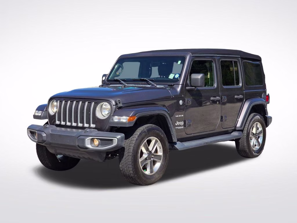 2022 Granite Crystal Metallic Clearcoat Jeep Wrangler Unlimited Sahara 4X4 SUV