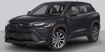 2023 Black Toyota Corolla Cross AWD SUV
