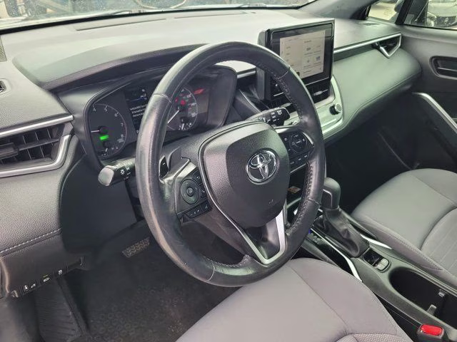 2023 Jet Black Toyota Corolla Cross Hybrid SE AWD SUV
