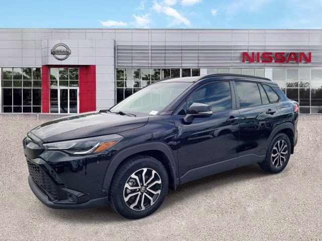 2023 Jet Black Toyota Corolla Cross Hybrid SE AWD SUV