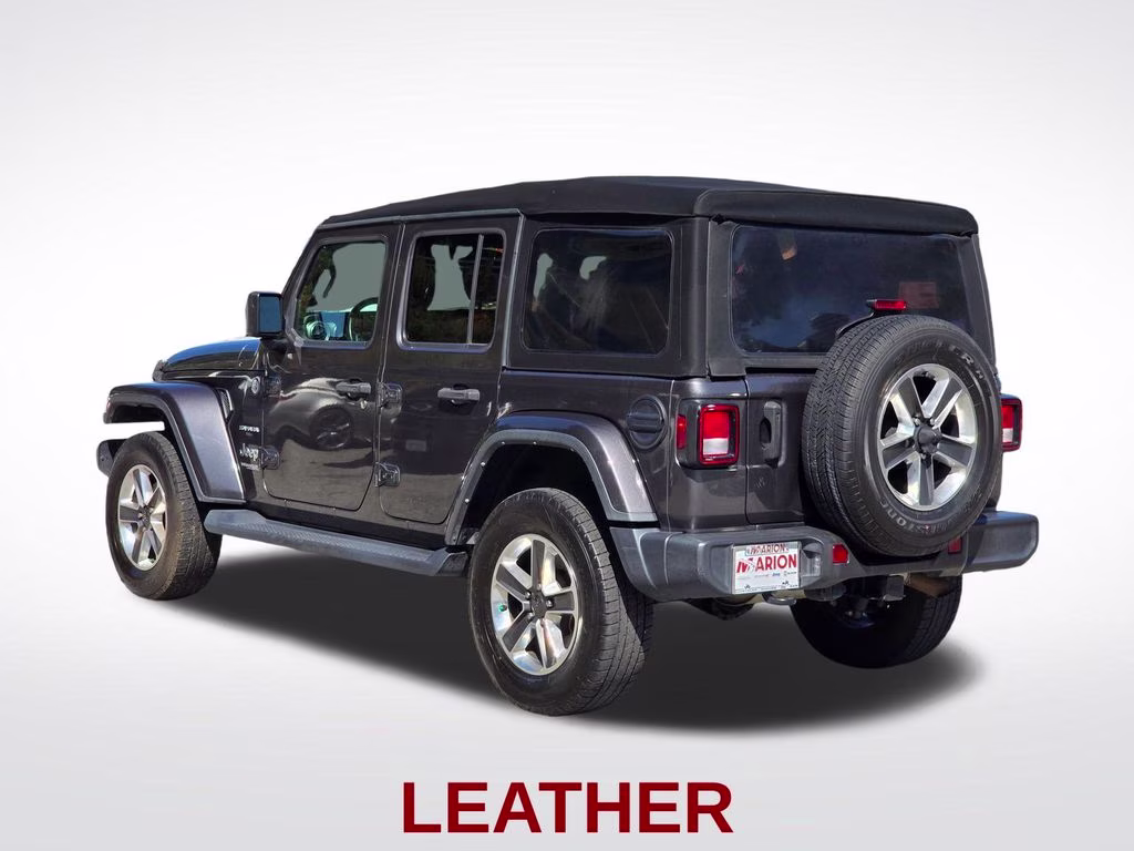 2022 Granite Crystal Metallic Clearcoat Jeep Wrangler Unlimited Sahara 4X4 SUV