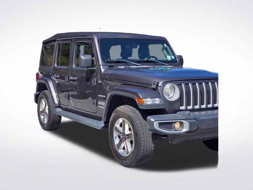 2022 Granite Crystal Metallic Clearcoat Jeep Wrangler Unlimited Sahara 4X4 SUV
