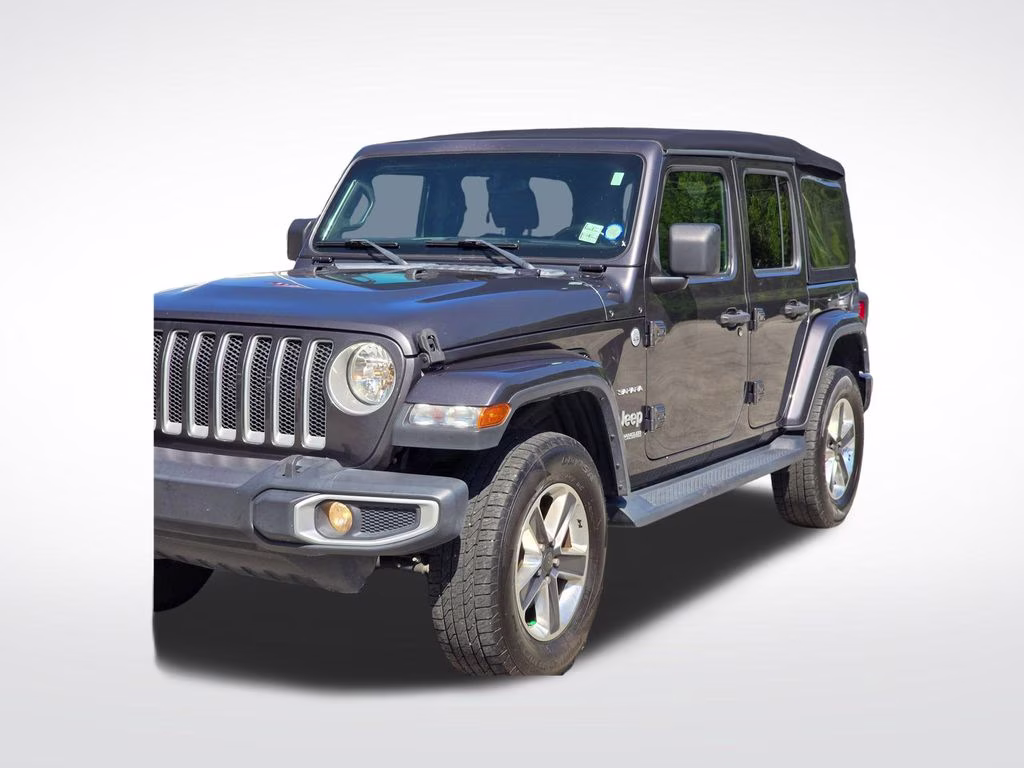 2022 Granite Crystal Metallic Clearcoat Jeep Wrangler Unlimited Sahara 4X4 SUV