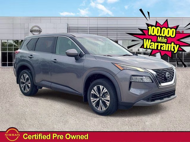 2023 Gun Metallic Nissan Rogue SV FWD SUV