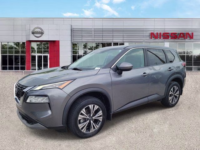 2023 Gun Metallic Nissan Rogue SV FWD SUV