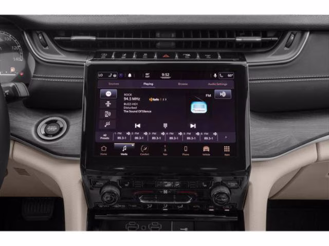2022 Diamond Black Crystal Pearlcoat Jeep Grand Cherokee L Limited 4X4 SUV