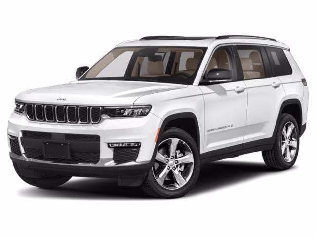 2022 Diamond Black Crystal Pearlcoat Jeep Grand Cherokee L Limited 4X4 SUV