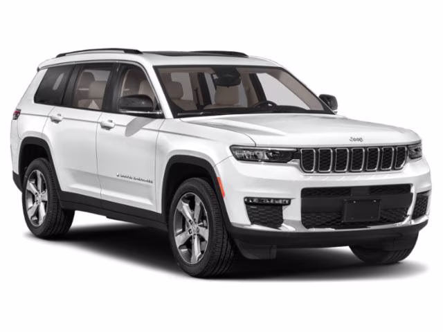 2022 Diamond Black Crystal Pearlcoat Jeep Grand Cherokee L Limited 4X4 SUV