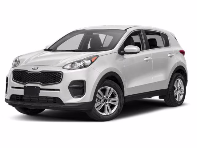 2018 Clear White Kia Sportage LX FWD SUV