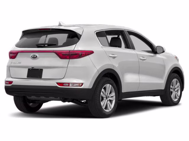 2018 Clear White Kia Sportage LX FWD SUV