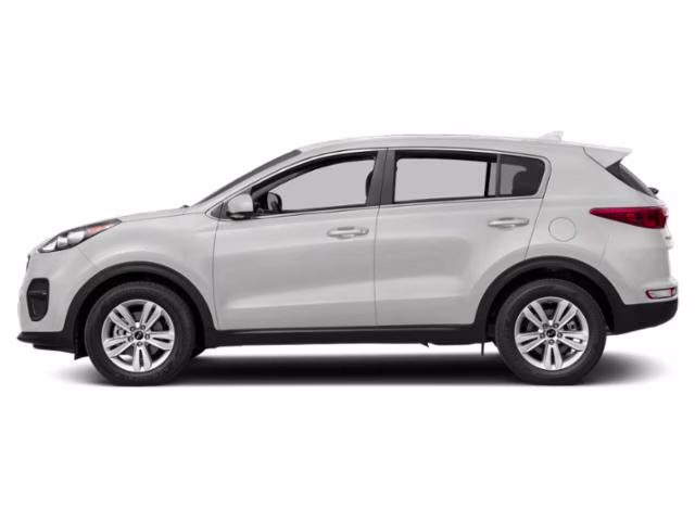 2018 Clear White Kia Sportage LX FWD SUV