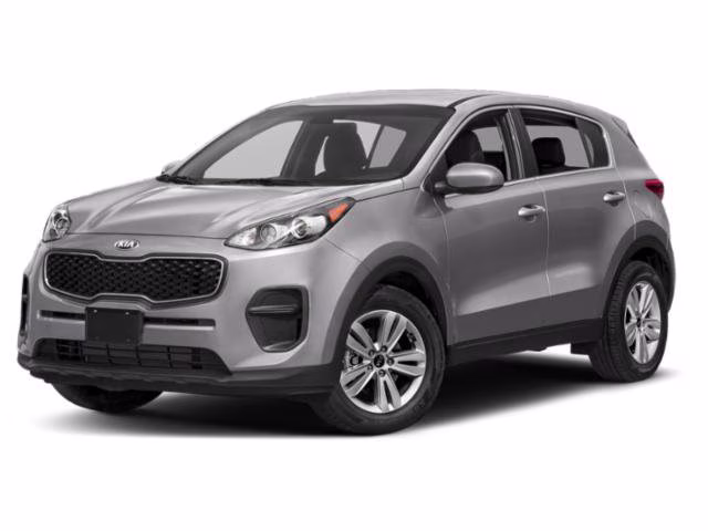 2018 Clear White Kia Sportage LX FWD SUV