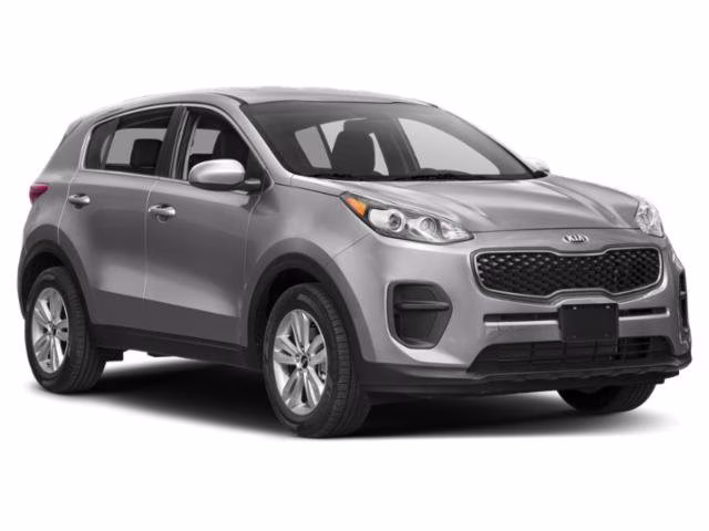 2018 Clear White Kia Sportage LX FWD SUV