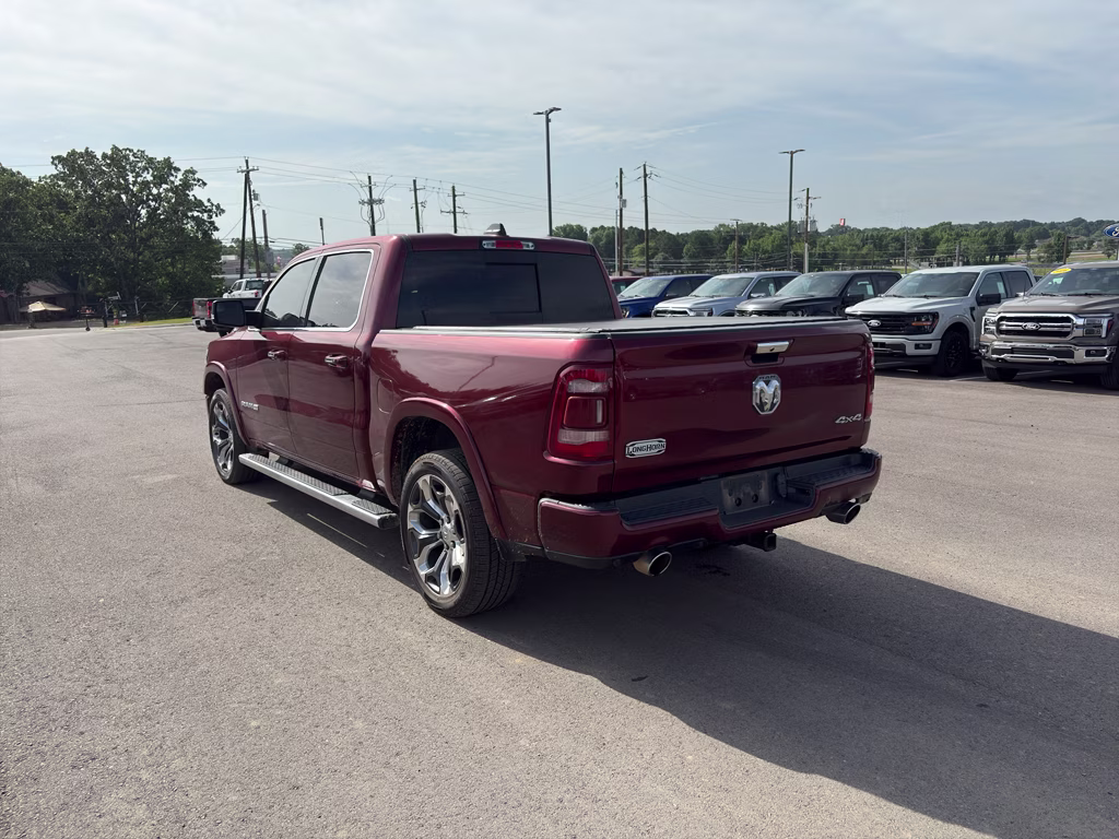 2022 Delmonico Red Pearlcoat Ram 1500 Longhorn 4X4 Truck