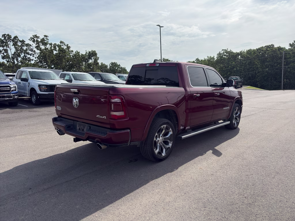 2022 Delmonico Red Pearlcoat Ram 1500 Longhorn 4X4 Truck