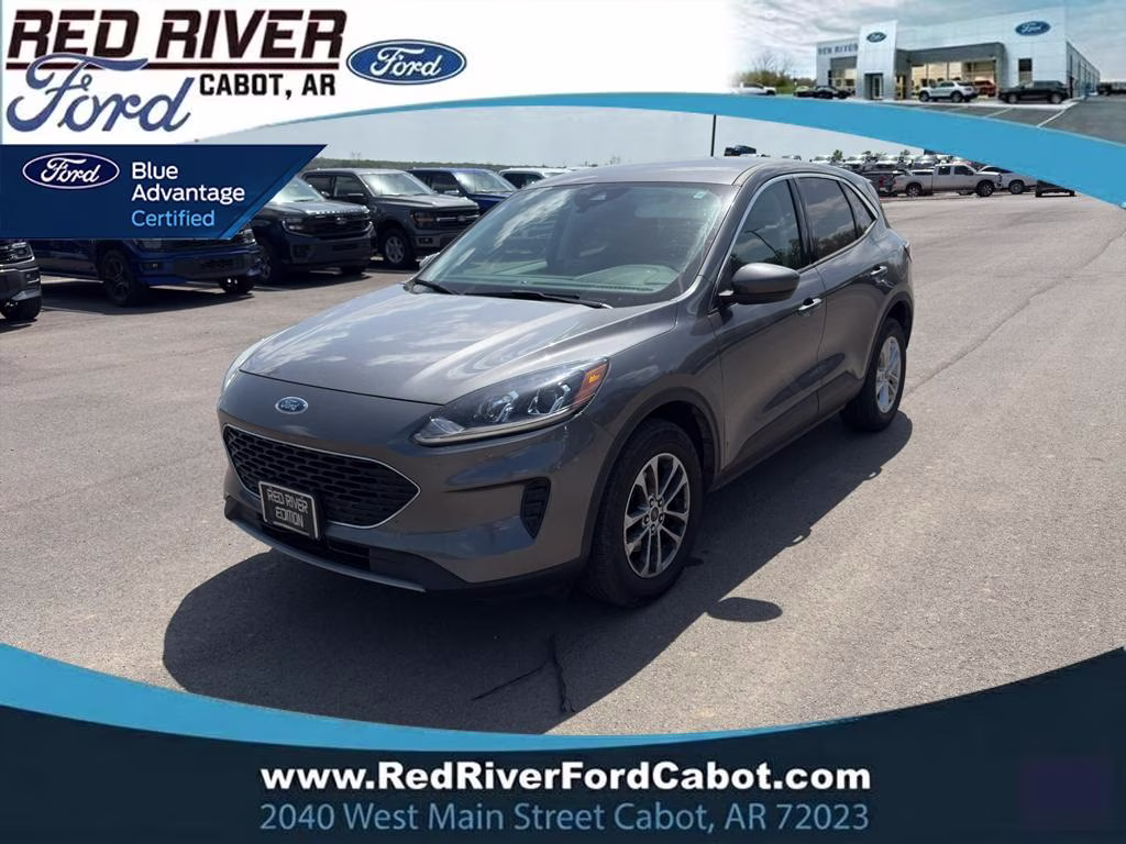 2021 Carbonized Gray Metallic Ford Escape SE AWD SUV