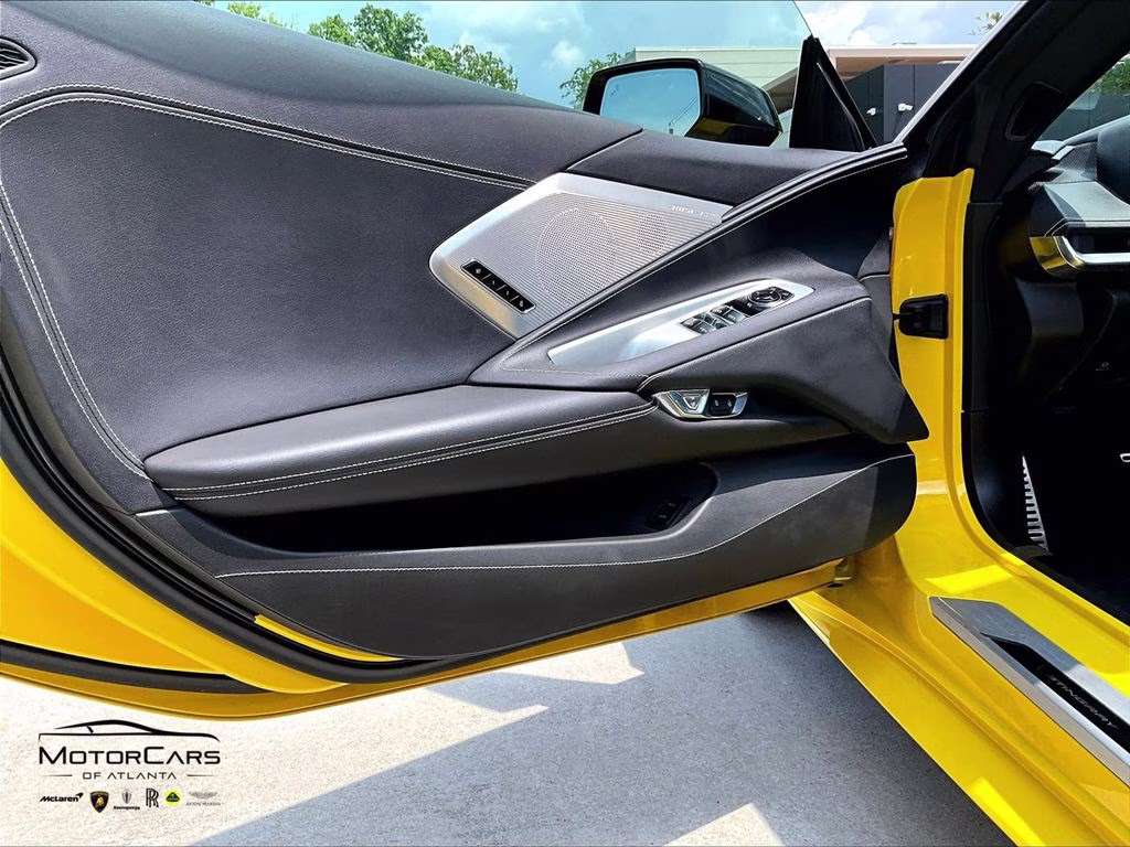 2025 Competition Yellow Tintcoat Metallic Chevrolet Corvette Stingray 2LT & Z51 Performance Package RWD Convertible