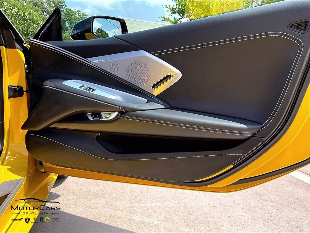 2025 Competition Yellow Tintcoat Metallic Chevrolet Corvette Stingray 2LT & Z51 Performance Package RWD Convertible