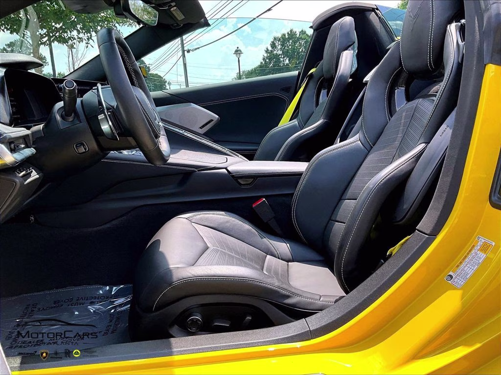 2025 Competition Yellow Tintcoat Metallic Chevrolet Corvette Stingray 2LT & Z51 Performance Package RWD Convertible